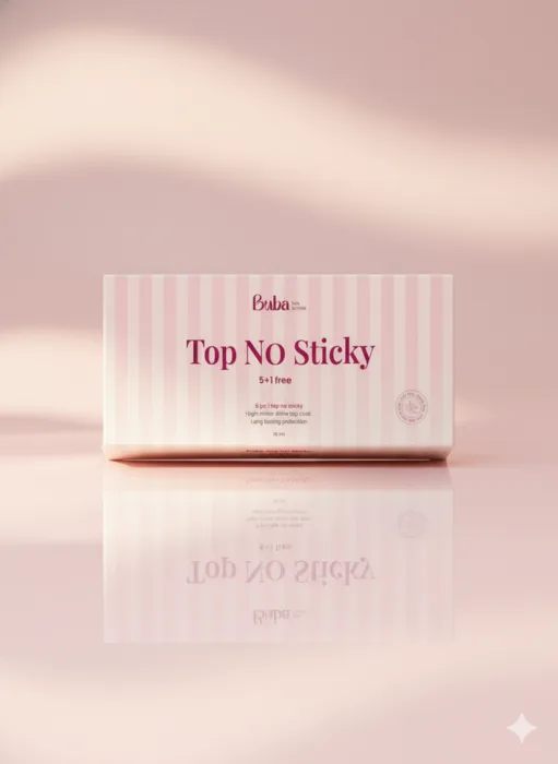 BUBA TOP NO STICKY- מארז 6 י';ח טופ בובה 16 מ";ל