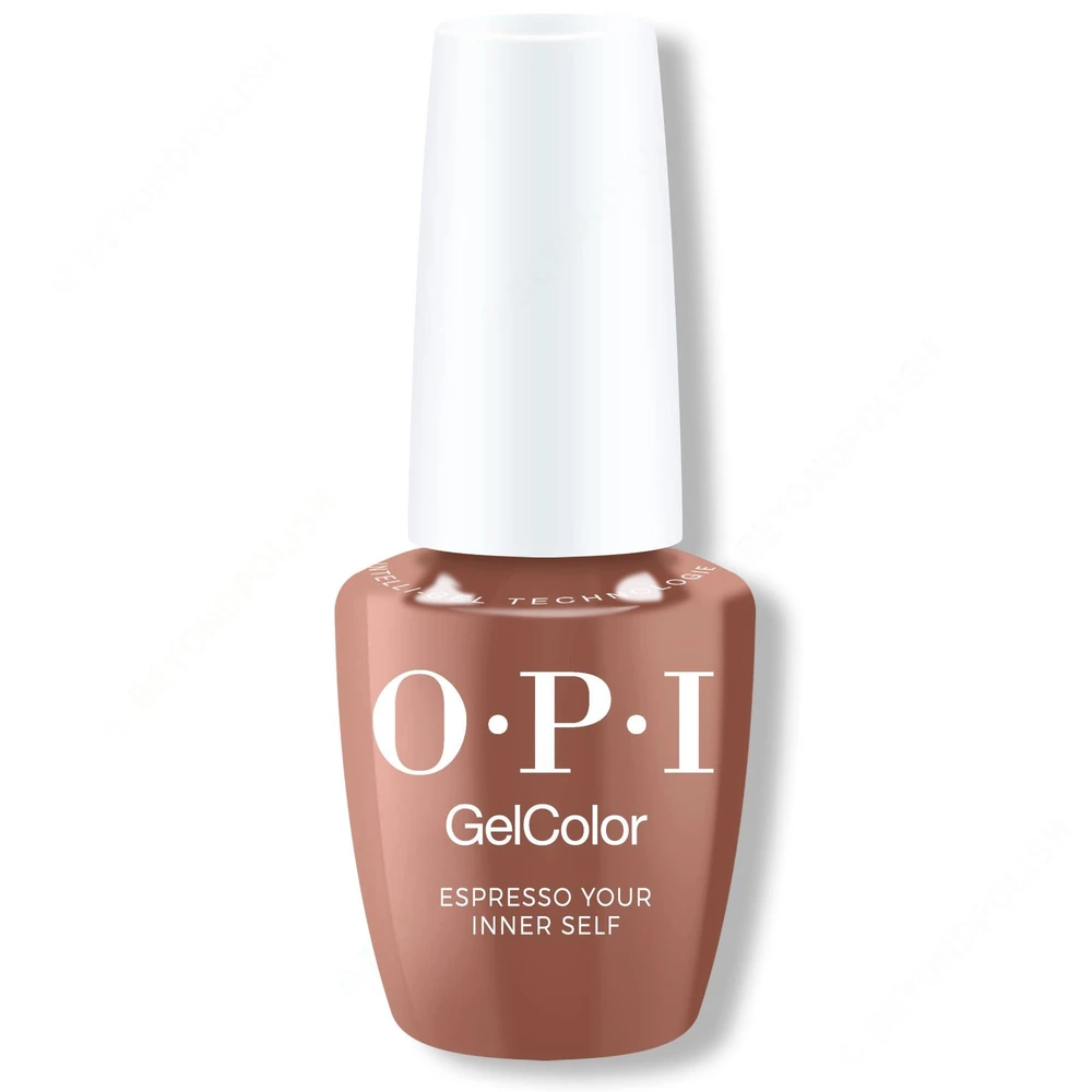 O.P.I GEL COLOR ESPRESSO YOUR INNER SELF לק ג';ל 15 מ";ל