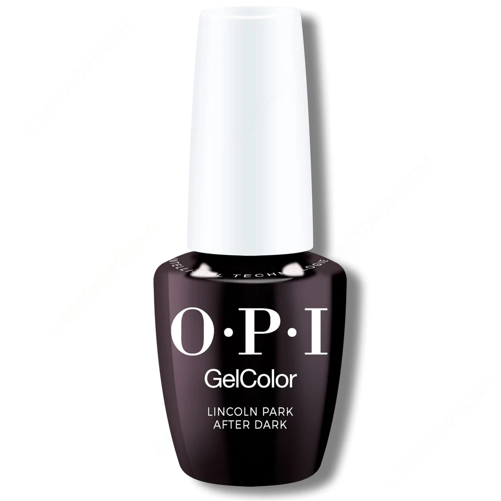 O.P.I GEL COLOR LINCOLN PARK AFTER DARK לק ג';ל 15 מ";ל