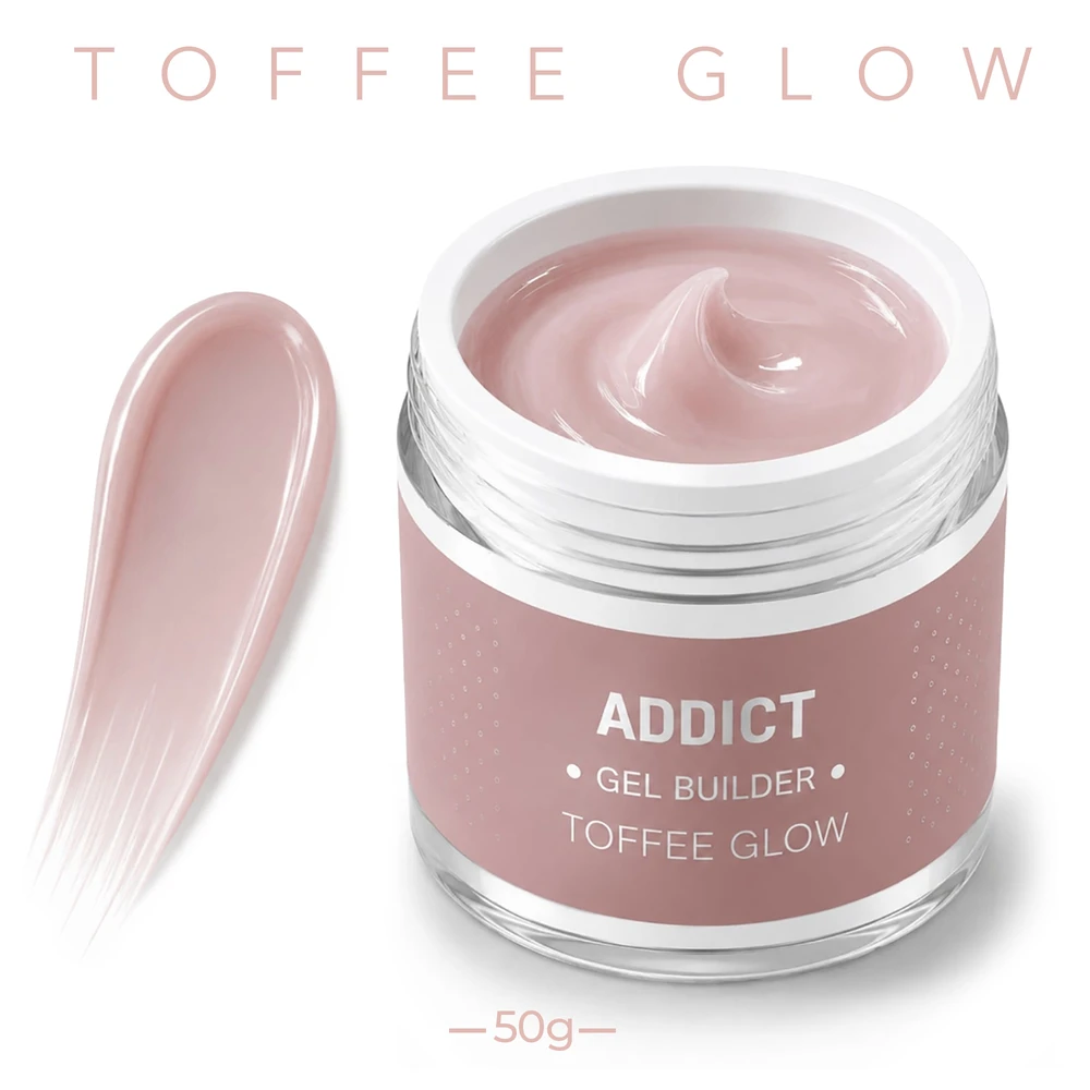 GEL BUILDER ADDICT- TOFFEE GLOW בילדר אדיקט טופי גלואו 50 מ";ל