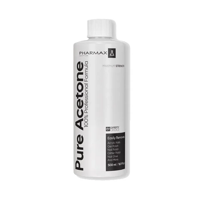 PHARMAX- אצטון טהור 100%, 500 מ"ל