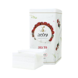 עלמה- פד גזה (בד לא ארוג) 200 י"ח , 10X10