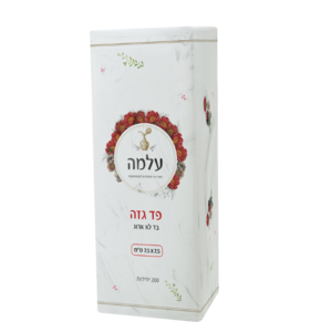עלמה- פד גזה (בד לא ארוג) 200 י"ח , 7.5X7.5