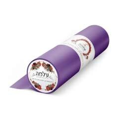 "עלמה" גליל סדין איכותי ורך למגע באורך 75 מטר ורוד כהה