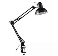 מנורת שולחן "איקאה" בצבע שחור- DASK LAMP E27 MAX 40W