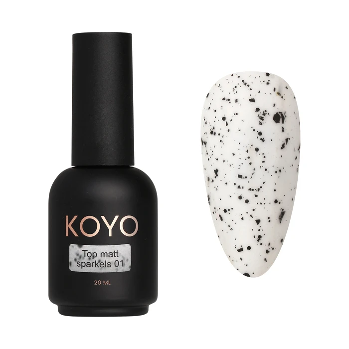 KOYO top matt sparkels 01 טופ קויו (20 מ'ל)