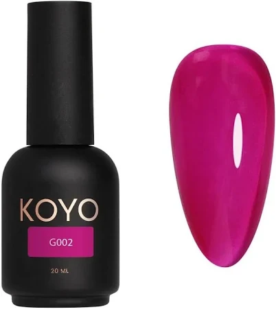 KOYO- G002 קויו לק ג''ל 20 מ''ל אפקט זכוכית