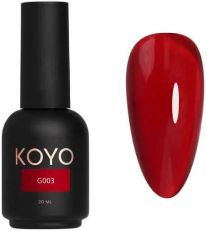 KOYO- G003 קויו לק ג''ל 20 מ''ל אפקט זכוכית