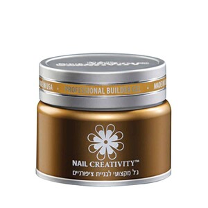BUILDER GEL NAIL CREATIVITY- PINK 50 ml בילדר צנצנת נייל קריאטיביטי ורוד