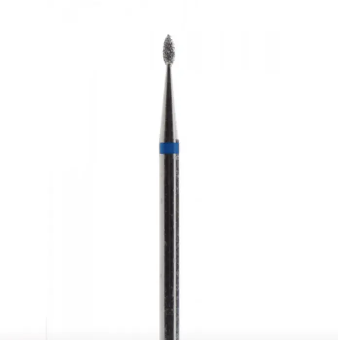 ראש מניקור יהלום ניצן כחול- קוטר 1.6 מ"מ