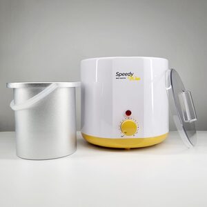 SPEEDY WAX 800CC מחמם שעווה לבן צהוב