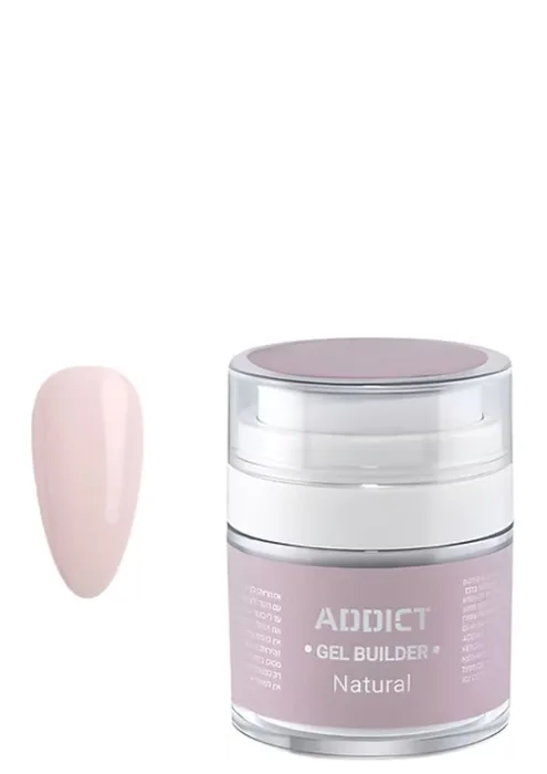 GEL BUILDER ADDICT- NATURAL בילדר אדיקט טבעי 30 מ"ל
