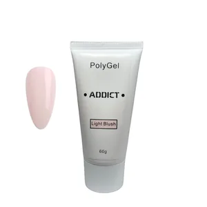 POLYGEL ADDICT- LIGHT BLUSH 60g פוליג'ל אדיקט לייט בלאש