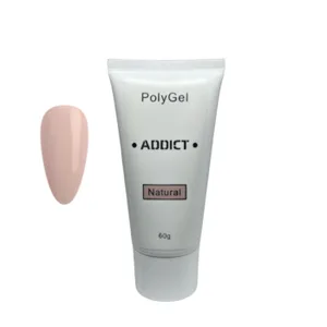POLYGEL ADDICT- LIGHT NATURAL 60g פוליג'ל אדיקט נטורל