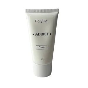 POLYGEL ADDICT- CLEAR 60g פוליג'ל אדיקט שקוף