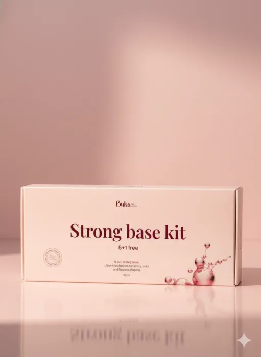 BUBA STRONG BASE- מארז 6 י'ח סטרונג בייס בובה 16 מ"ל