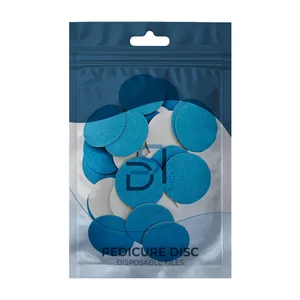 DSI סט 50 מדבקות שיוף למשייף עגול קוטר 25 מ"מ, גסות 180 גירט