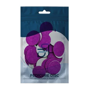 DSI סט 50 מדבקות שיוף למשייף עגול קוטר 25 מ"מ, גסות 50 גירט