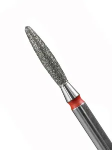 ראש מניקור יהלום להבה אדום 2.1/10