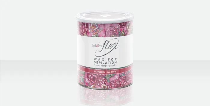 ITALWAX- FLEX RASPBERRY שעווה 800g