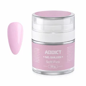 GEL BUILDER ADDICT- SOFT PINK בילדר אדיקט סופט פינק 50 מ"ל