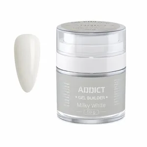 GEL BUILDER ADDICT- MILKY WHITE בילדר אדיקט מילקי וויט 50 מ"ל