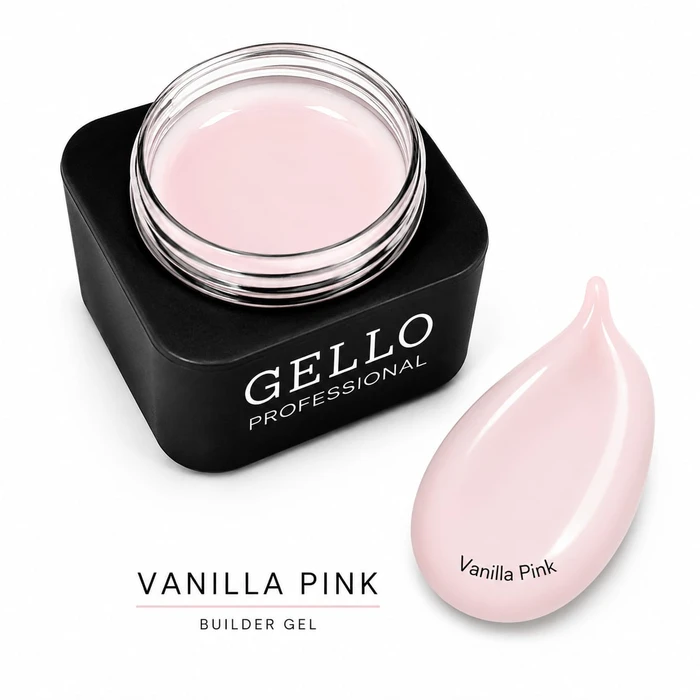 GEL BUILDER GELLO-VANILLA PINK בילדר ג'לו 30 מ'ל