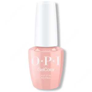 O.P.I GEL COLOR PUT IT IN NEUTRAL לק ג'ל 15 מ"ל