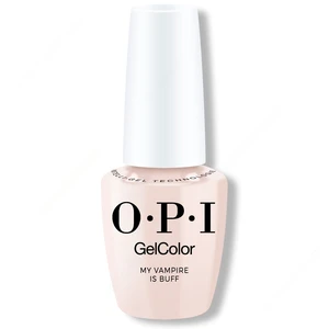 O.P.I GEL COLOR MY VAMPIRE IS BUFF לק ג'ל 15 מ"ל