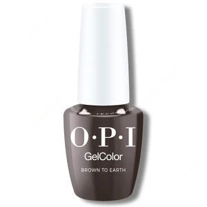 O.P.I GEL COLOR BROWN TO EARTH לק ג'ל 15 מ"ל